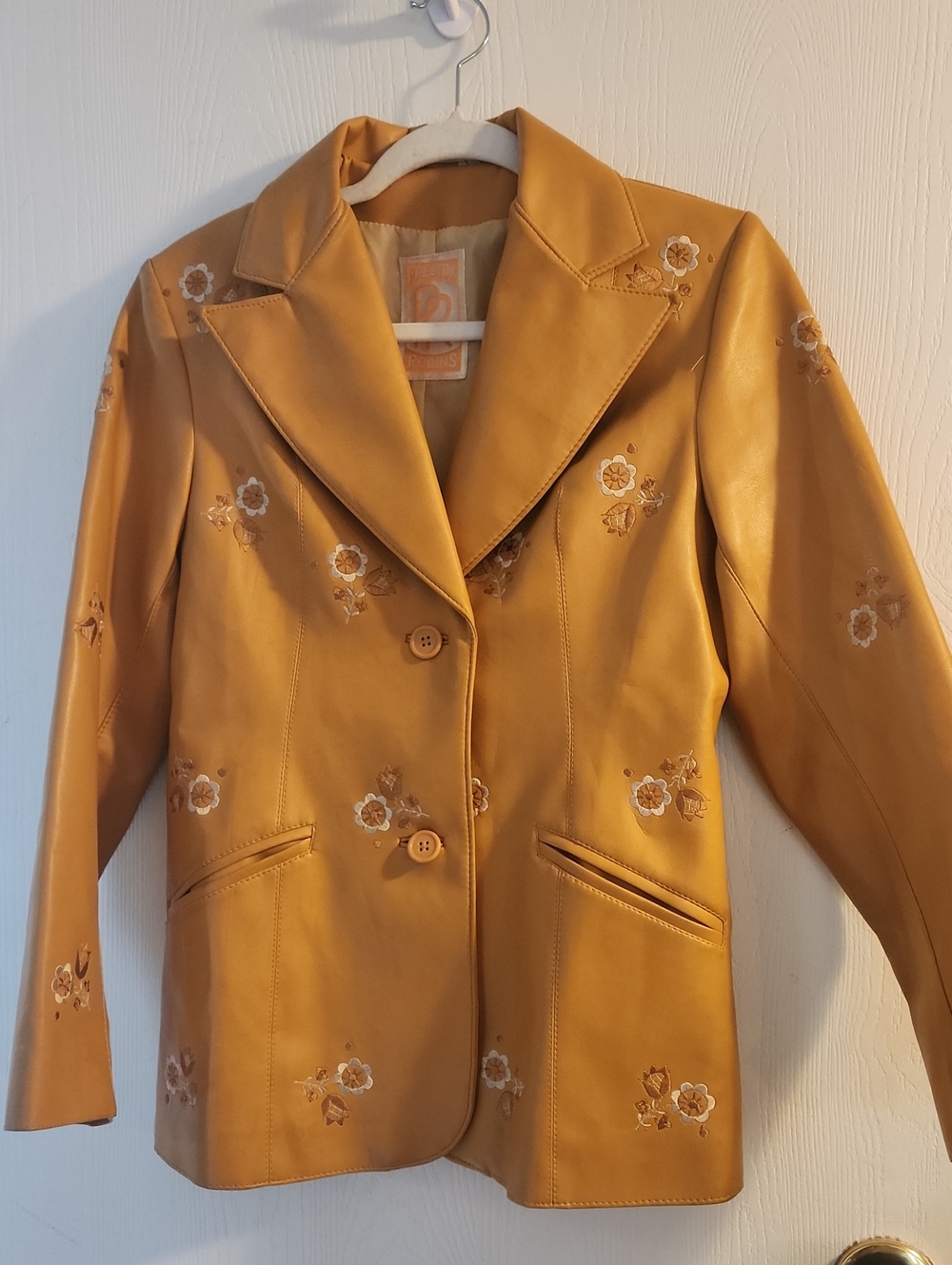 Preston Robins Buttery Mustard Yellow Jacket